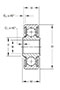 Aerospace - Airframe Control Ball Bearings - MKP-Series Line Drawing.JPG